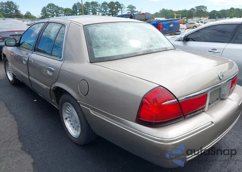 2001 Mercury Grand Marquis Ls z USA, uszkodzony, nr VIN 2MEFM75W11X610723